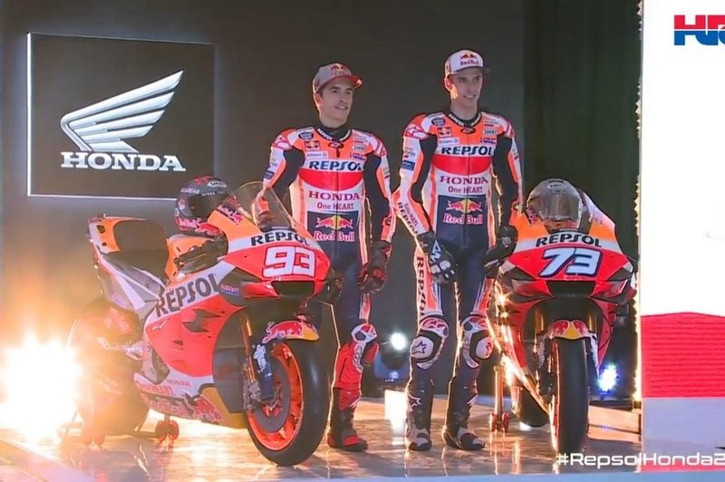 V Indoneziji Honda predstavila ekipo za sezono 2020, dirkača brata Marquez (foto: HRC)