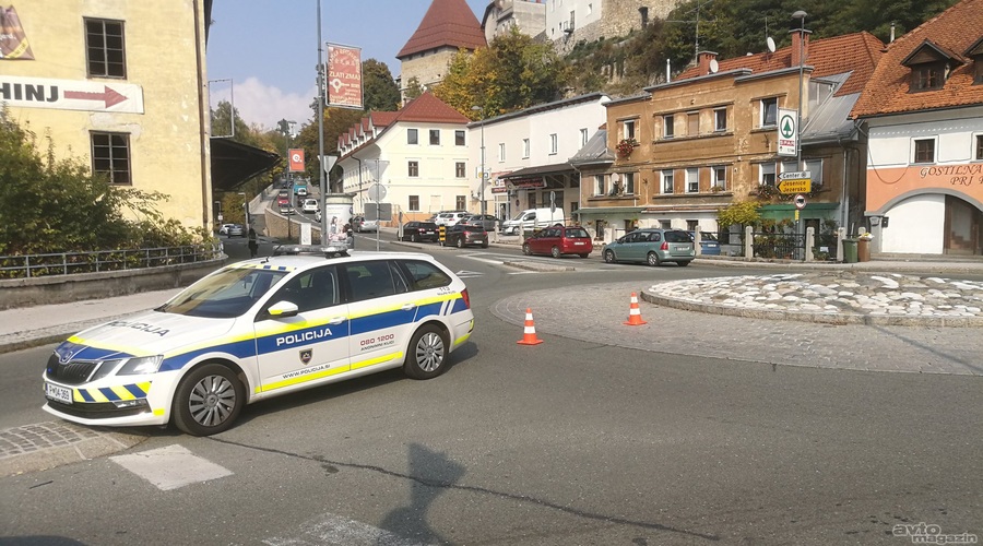 V času epidemije in karantene slovenske ceste občutno bolj varne (foto: Jure Šujica)