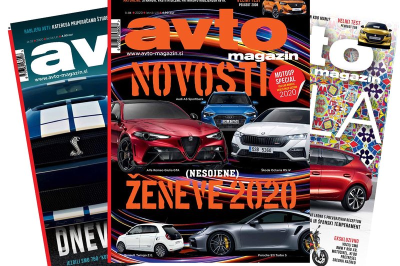 Aktualno številko revije Avto magazin si lahko naročite na dom, poštnino za vas plačamo mi! (foto: Arhiv AM)