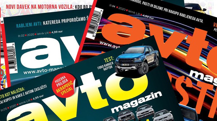 Prebirajte Avto magazin (in še štiri druge revije) vse leto za 10 evrov! (foto: Ahiv AM)