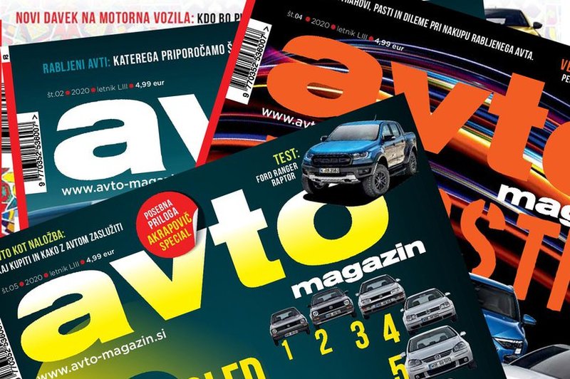 Prebirajte Avto magazin (in še štiri druge revije) vse leto za 10 evrov! (foto: Ahiv AM)