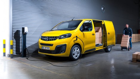 Več kot 300 kilometrov električne avtonomije za Opel Vivara-e