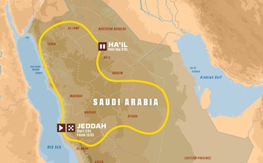Dakar 2021: ena država, 12 etap in 6 zadnjih gum