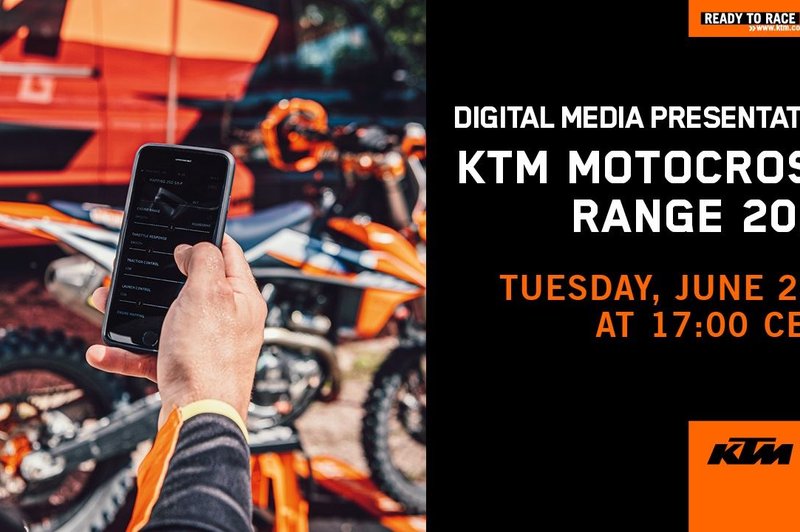 Spremljaj z nami predstavitev KTM-ove družine SX za leto 2021 (foto: KTM)