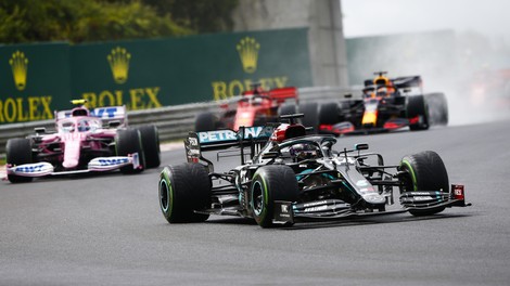 Formula 1, VN Madžarske - Ko Hamilton ne pozna usmiljenja