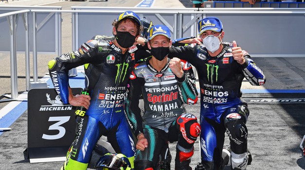 MotoGP, VN Andaluzije - Vročina, da te kap (foto: Michelin, Dorna)