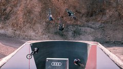 Audi Nine ob odsotnosti gledalcev postregel za največji spektakel doslej