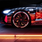 Audi E-tron GT pripravljen na to, da odvrže kamuflažo (foto: Audi)