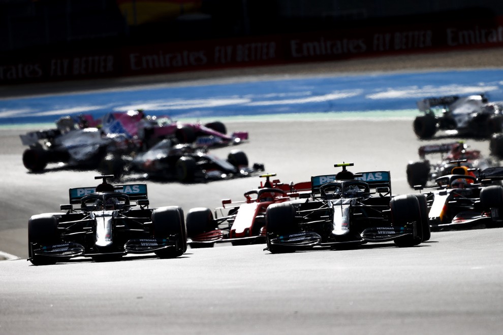 Formula 1, VN Eifla: Hamilton se je izenačil s Schumacherjem