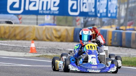 Karting: Slovenca dominirala na italijanskem dirkališču