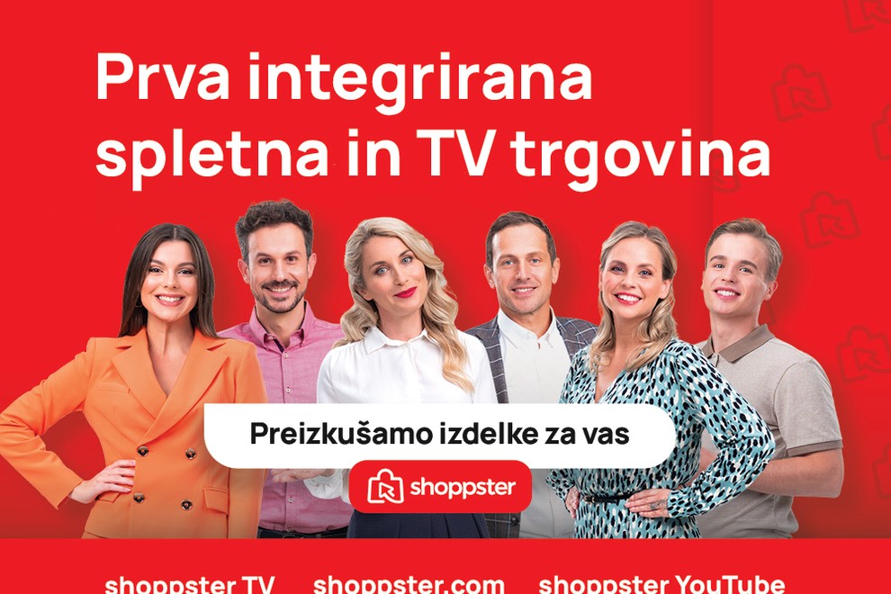 Tukaj je Shoppster – prva spletna in televizijska trgovina v Sloveniji!