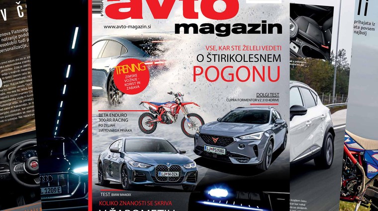 Izšel je novi Avto magazin: Test: Renault Captur e-tech, nove tehnologije na področju žarometov...