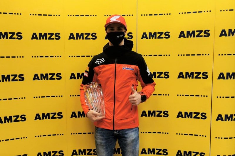 Motošportnik leta šestič zapored postal Tim Gajser (foto: AMZS)