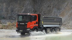 VOZILI SMO: Scania XT G 450 B8x4 HA - Posebnež med gradbinci