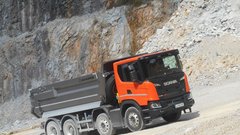 VOZILI SMO: Scania XT G 450 B8x4 HA - Posebnež med gradbinci