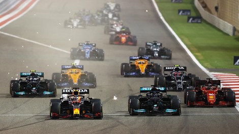 Formula 1, VN Bahrajna: Verstappen zamudil lepo priložnost