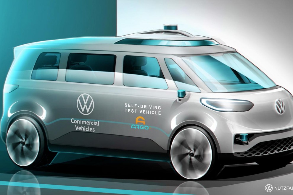 Volkswagen je s konceptom I.D. Buzz pokazal, kako si predstavlja avtonomno mobilnost.