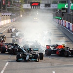 Formula 1, VN Azerbajdžana: Perez zmagoslavno, polom Mercedesa (foto: Red Bull)
