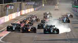 Formula 1, VN Azerbajdžana: Perez zmagoslavno, polom Mercedesa