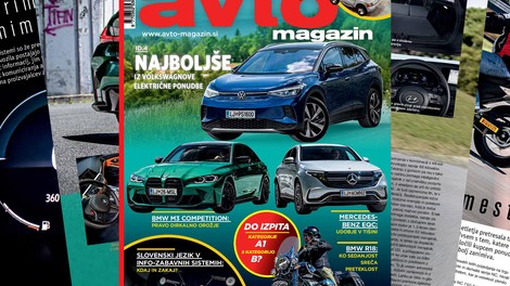 Izšel je novi Avto magazin: Kako na dopust s prikolico... ali motorjem; slovenski infozabavni sistemi; test: Bmw M3...