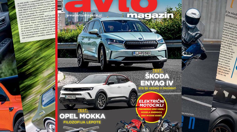 Izšel je novi Avto magazin: kaj storiti, ko izgubimo ključe; kako pravilno prevažati male živali; test: Škoda Enyaq
