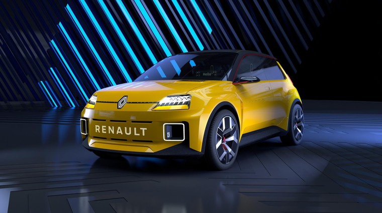 Renaul 5 iz preteklosti v električno prihodnost ... (foto: Renault)