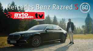 60 sekund: Mercedes-Benz Razred S - Avto magazin TV