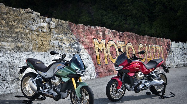 Moto Guzzi obrača nov list - za začetek športni crossover, ki prinaša revolucionarno novost (foto: moto guzzi)