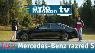 Video test: Mercedes-Benz razred S - Avto Magazin TV