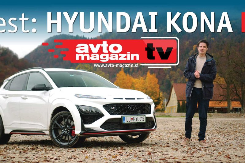 Test: Hyundai Kona N - Avto magazin TV (foto: Nik Gradišnik)