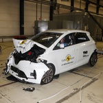 Renault se je odzval: Zoe bo že kmalu bolj varen (foto: Euro NCAP)