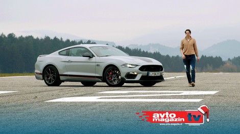 Božični special: Ford Mustang in hitrostni izziv - Avto magazin TV