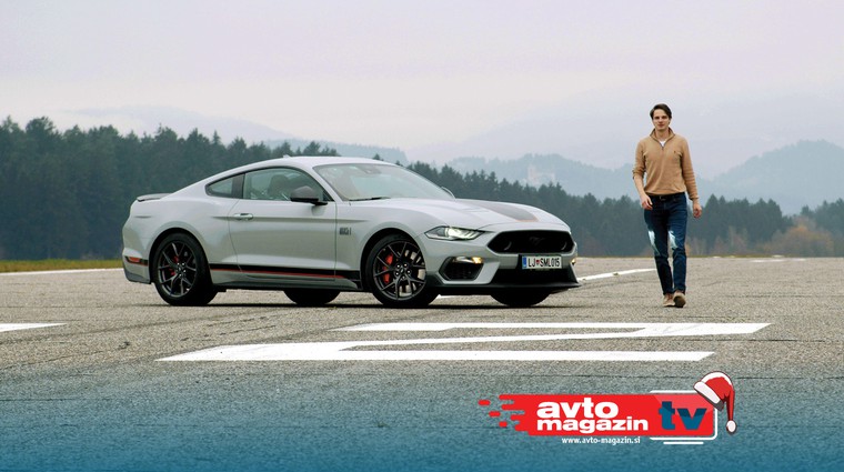 Božični special: Ford Mustang in hitrostni izziv - Avto magazin TV (foto: Nik Gradišnik)