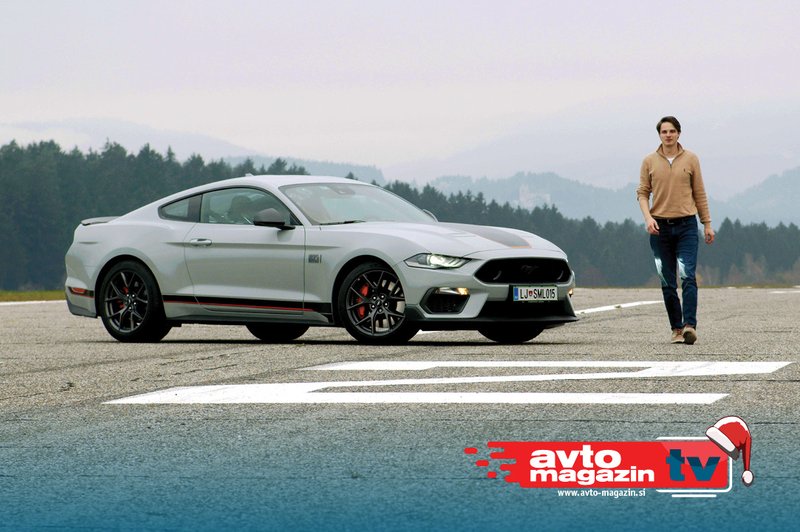 Božični special: Ford Mustang in hitrostni izziv - Avto magazin TV (foto: Nik Gradišnik)