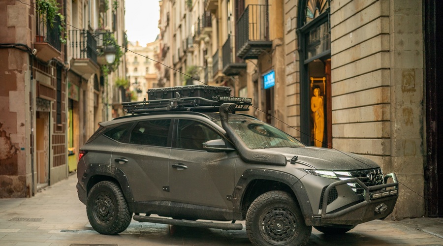 Zverinski Tucson nova filmska zvezda (foto: hyundai)