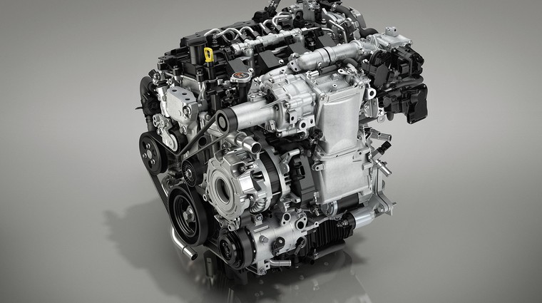 Narobe svet: je to napoved vrnitve dvotaktnih motorjev? (foto: Mazda)