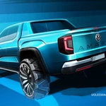 Takšna bo podoba novega Volkswagna Amaroka (foto: VW)