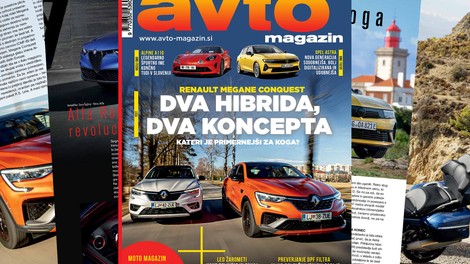Izšel je novi Avto magazin! Bo odstranjevanje PDF-filtrov kmalu kaznivo?; vse o premijskih gorivih... test: Renault Conquest, VW Taigo...