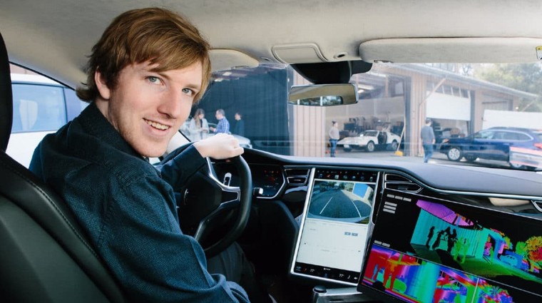 Austin Russell, eden najmlajših milijarderjev na svetu, ki je obogatel s tehnologijo za samovozeča vozila (foto: Luminar Tehnologies)