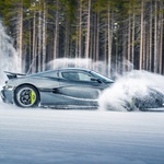 Kako se je najhitrejši avtomobil na svetu obnesel na snegu in ledu? (foto: Rimac)
