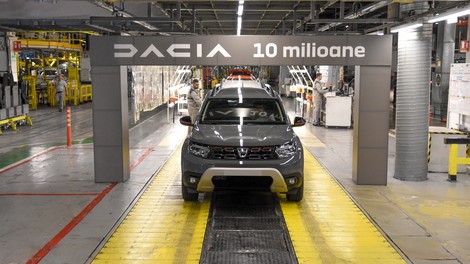 Dacia raste eksponentno: v osmih letih izdelali toliko vozil kot prej v skoraj pol stoletja!