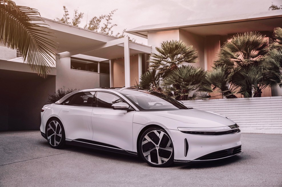 To je neverjetno število kilometrov, ki jih je z enim polnjenjem naredil električni avto. Marsikateri dizel mu ne pride niti blizu (foto: Lucid motors)