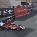 Formula 1: Leclerc razbil starodobni dirkalnik (foto: ACM)