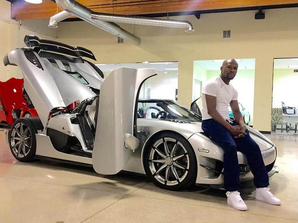 Koenigsegg CCXR Trevita, Floyd Mayweather Jr Najbolj impresivna stvar na športnem zvezdniku z nazivom »Money« ni njegov boksarski rekord s …