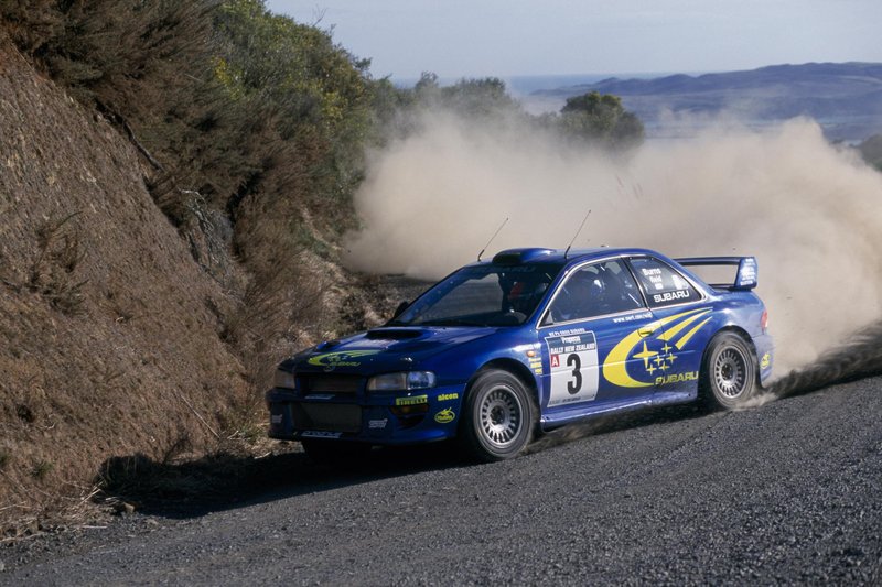 Richard Burns je bil naslednik McRAeja pri Subaruju.