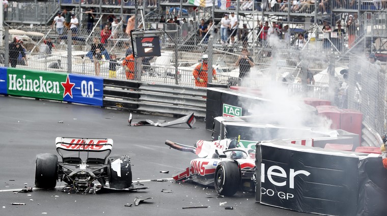 Formula 1: kaos v Monaku postregel s presenečenjem na vrhu, dokončen epilog pa še ni znan (foto: Haas)