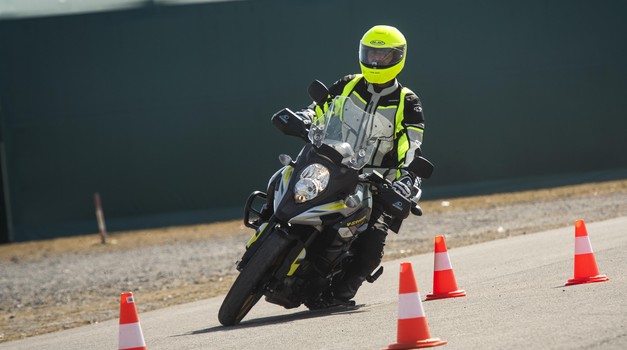 Ste res še v svoji najboljši motociklistični formi? Preverite svoje sposobnosti na varen način! (foto: AVP)