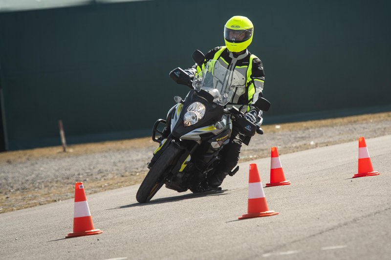 Ste res še v svoji najboljši motociklistični formi? Preverite svoje sposobnosti na varen način! (foto: AVP)