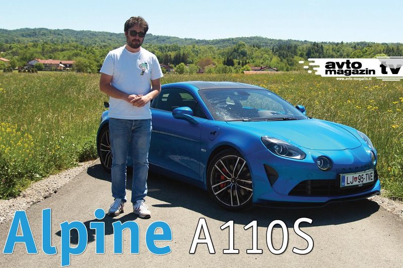 Alpine A110S je makron iz najboljših dinamičnih sestavin - Avto magazin TV