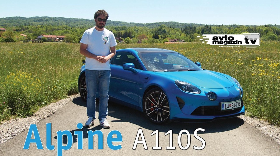 Alpine A110S je makron iz najboljših dinamičnih sestavin - Avto magazin TV